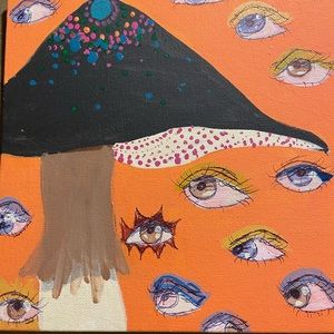 mushroom art